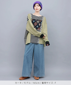 チチカカ |Amina カラパッチトップス