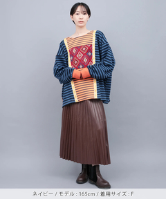 チチカカ |Amina カラパッチトップス