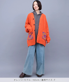 チチカカ |ナバホモールニットカーディガン