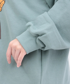 チチカカ |go slow caravan 裏毛スキレットピザクマプルオーバー