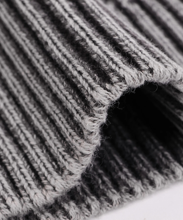 ストーンウォッシュクルーニット / ニット・セーター | エスニック