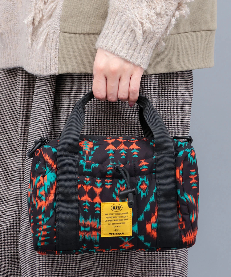 チチカカ |KiU コラボ ミニボストンショルダーバッグ