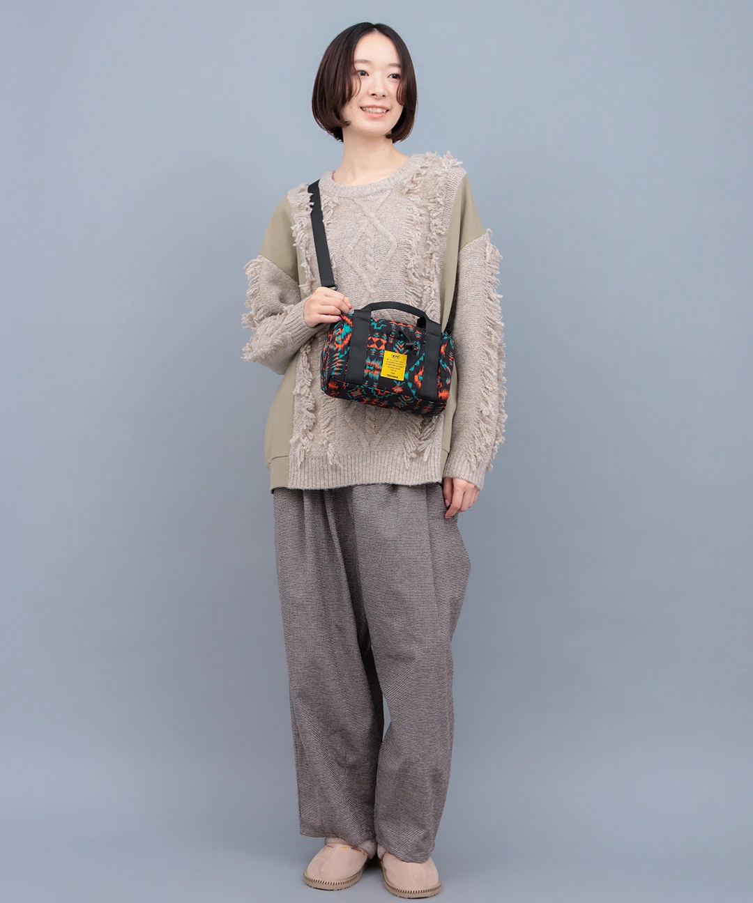 KiU コラボ ミニボストンショルダーバッグ / ショルダーバッグ・ボディ