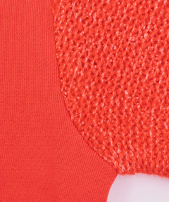 チチカカ |ケーブルフリンジコンビプルオーバー