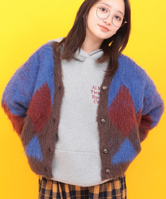 チチカカ |Orale! ふわふわジャカードカーディガン