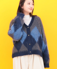 チチカカ |Orale! ふわふわジャカードカーディガン