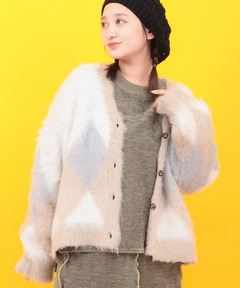 チチカカ |Orale! ふわふわジャカードカーディガン