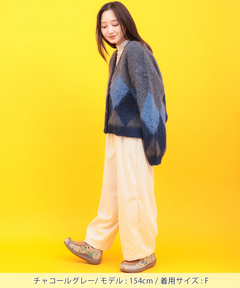 チチカカ |Orale! ふわふわジャカードカーディガン