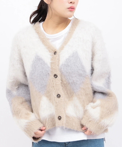 チチカカ |Orale! ふわふわジャカードカーディガン