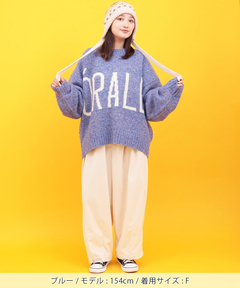 チチカカ |Orale! オラレロゴブークレニットプルオーバー