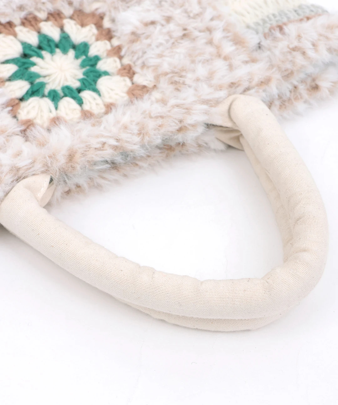 Rico クロシェふわふわトートバッグ / トート・エコバッグ・かごバッグ