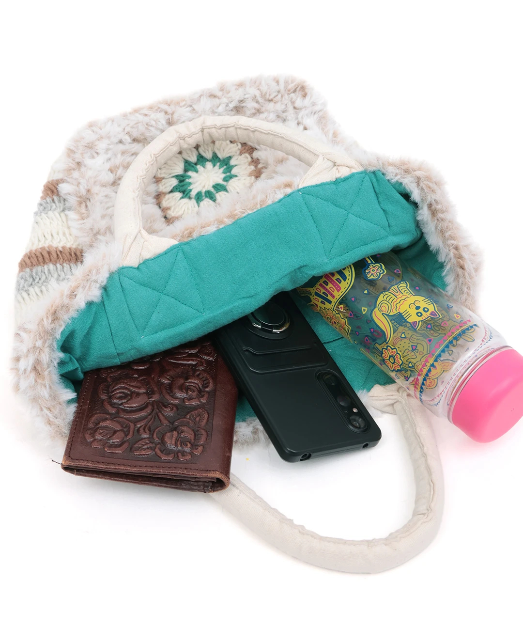 Rico クロシェふわふわトートバッグ / トート・エコバッグ・かごバッグ