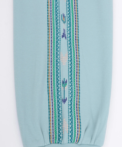 チチカカ |裏シャギーボア刺繍ポカクルーネックプルオーバー