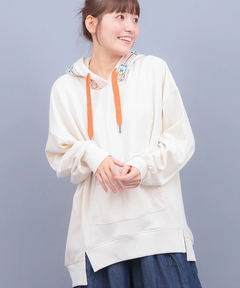 チチカカ |裏シャギーボア刺繍ポカフーディー