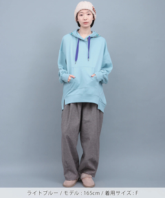 チチカカ |裏シャギーボア刺繍ポカフーディー