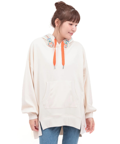 チチカカ |裏シャギーボア刺繍ポカフーディー