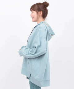 チチカカ |裏シャギーボア刺繍ポカフーディー