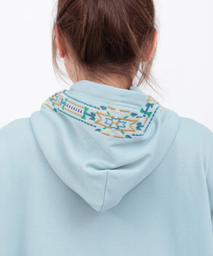 チチカカ |裏シャギーボア刺繍ポカフーディー