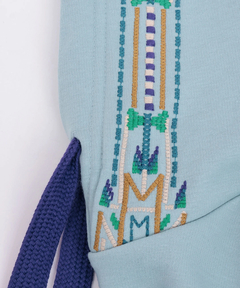 チチカカ |裏シャギーボア刺繍ポカフーディー