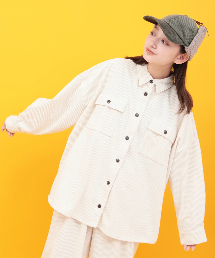 チチカカ |Orale! 太コーデュロイシャツジャケット