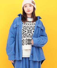 チチカカ |Orale! 太コーデュロイシャツジャケット