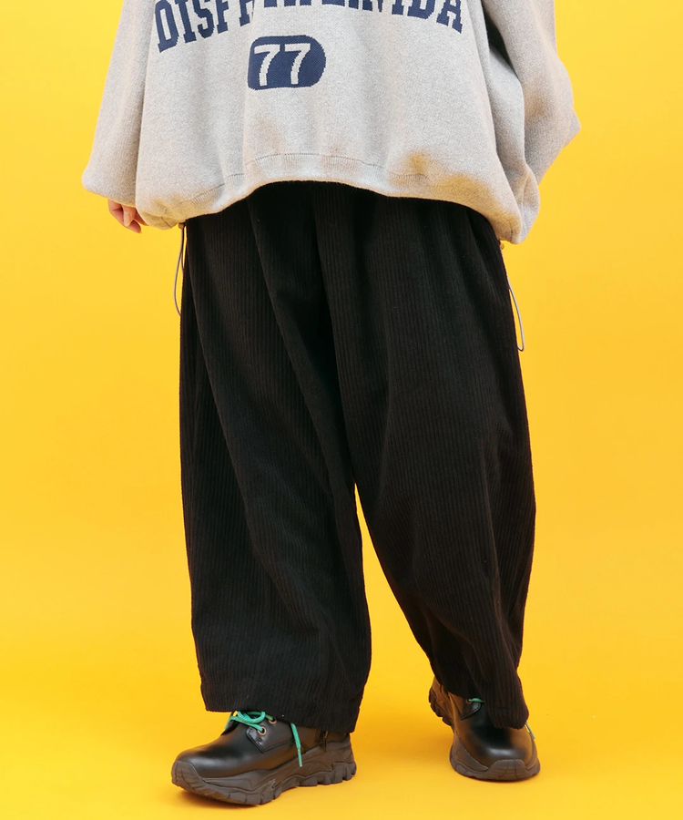 チチカカ |Orale! 太コーデュロイコクーンパンツ