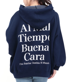 チチカカ |Orale! バックロゴニットフーディー