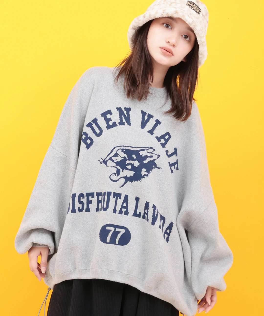 5980【美品》コーチ‪☆カレッジロゴ入りカシミヤセーター ニット ワッペンロゴ 5980【美品》コーチ‪☆カレッジロゴ入りカシミヤセーター ニット‬