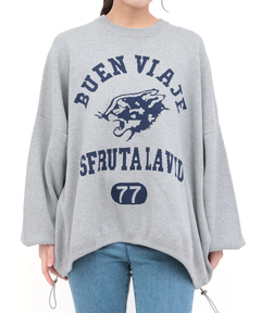 チチカカ |Orale! カレッジロゴニットプルオーバー