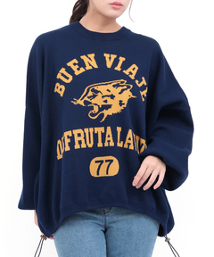 チチカカ |Orale! カレッジロゴニットプルオーバー