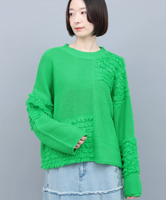 チチカカ |ループフリンジニットプルオーバー