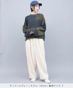 チチカカ |ループフリンジニットプルオーバー