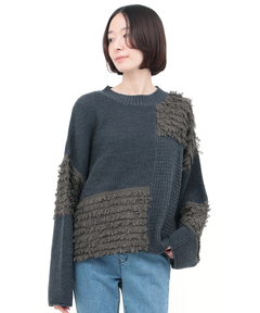 チチカカ |ループフリンジニットプルオーバー