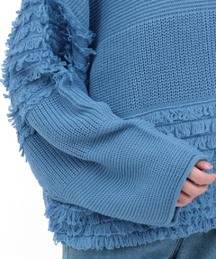 チチカカ |ループフリンジニットプルオーバー