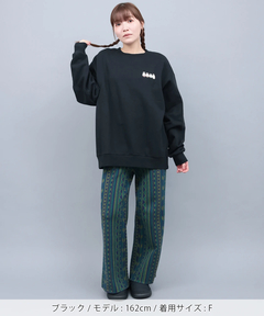 チチカカ |おばけネコ裏起毛プルオーバー