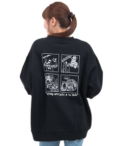 チチカカ |おばけネコ裏起毛プルオーバー