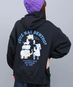 チチカカ |おばけアニマル裏起毛フーディー