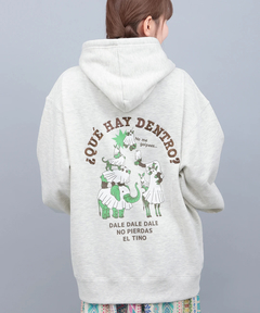 チチカカ |おばけアニマル裏起毛フーディー