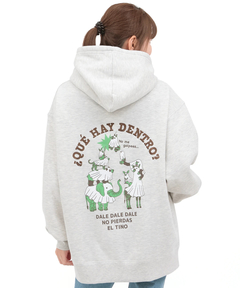 チチカカ |おばけアニマル裏起毛フーディー