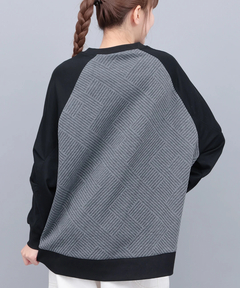 チチカカ |ふくれジャカードコンビプルオーバー