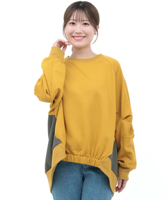 チチカカ |ふくれジャカードコンビプルオーバー