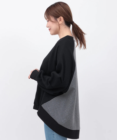 チチカカ |ふくれジャカードコンビプルオーバー