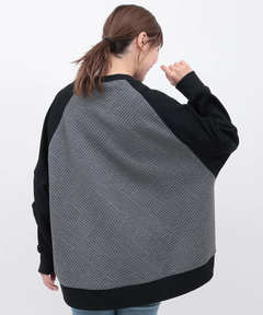 チチカカ |ふくれジャカードコンビプルオーバー