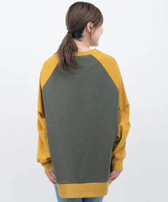 チチカカ |ふくれジャカードコンビプルオーバー