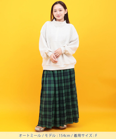 チチカカ |Orale! 配色ハーフジッププルオーバー