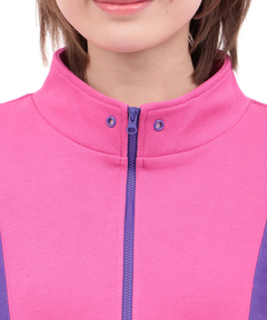 チチカカ |Orale! 配色ハーフジッププルオーバー