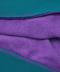 チチカカ |Orale! 配色ハーフジッププルオーバー