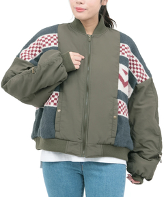 チチカカ |Orale! リメイクニットMA-1