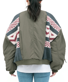 チチカカ |Orale! リメイクニットMA-1