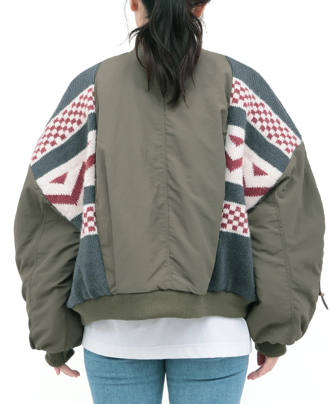 guernika リメイク MA-1ブルゾン　ジャケット guernika リメイクMA-1 ブルゾン ジャケット